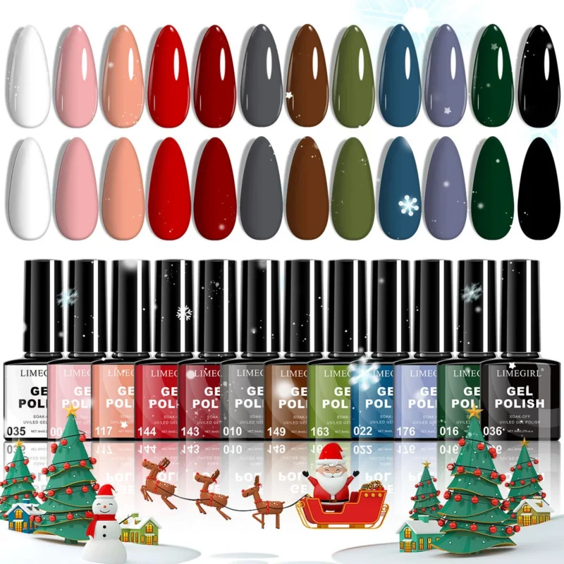 Gel Nail Polish Set Limegirl Spu997803634611 2
