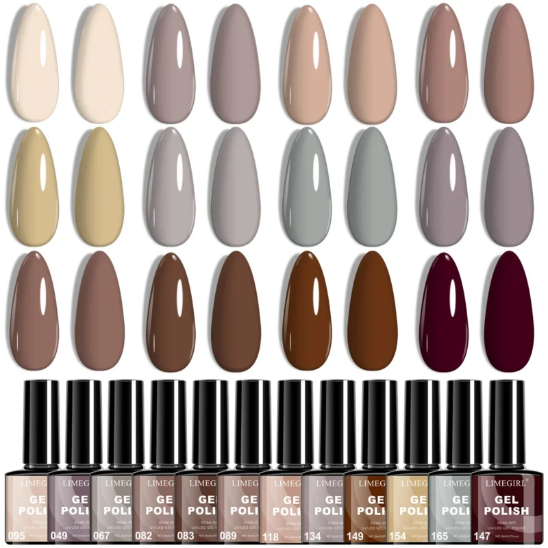 Gel Nail Polish Set Limegirl Spu997803634611 3