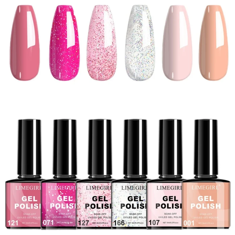 Gel Nail Polish Set Limegirl Spu998052846207 6