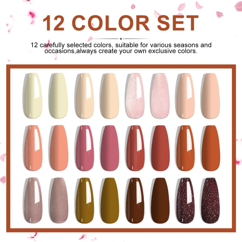 Gel Polish Set 12 Colors Uv Led Spu848365670424 3