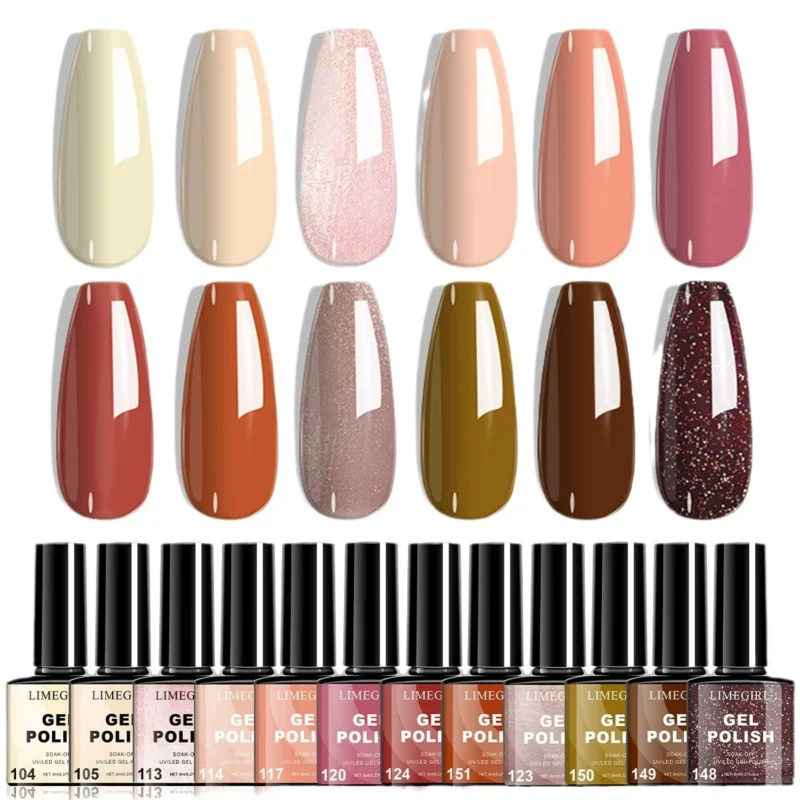 Gel Polish Set 12 Colors Uv Led Spu848365670424 5
