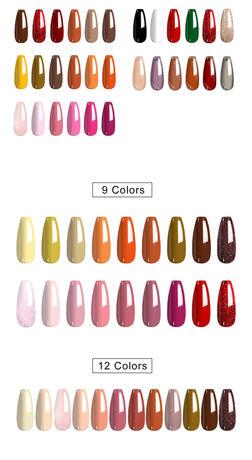 gel polish set 12 colors uv led spu848365670424 desc 6