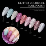 Glitter Gel Nail Polish Set 9 Colors Spu996866134942 4