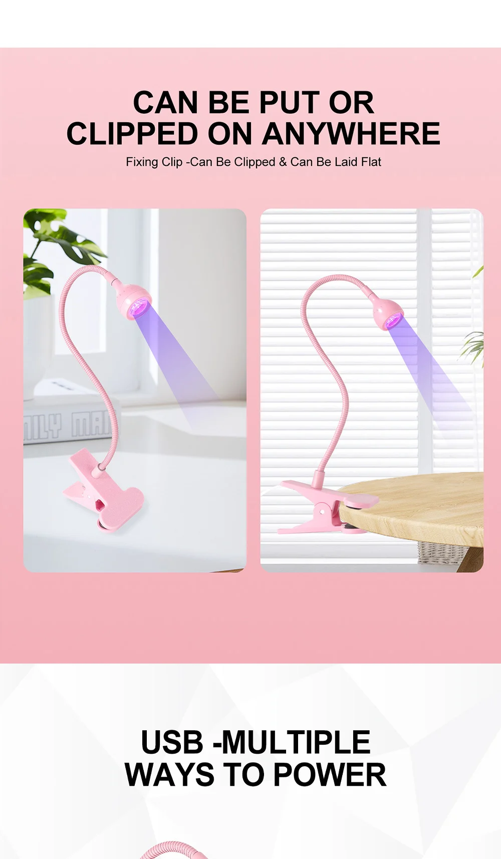 gooseneck led nail lamp portable uv clip spu965168056244 desc 3