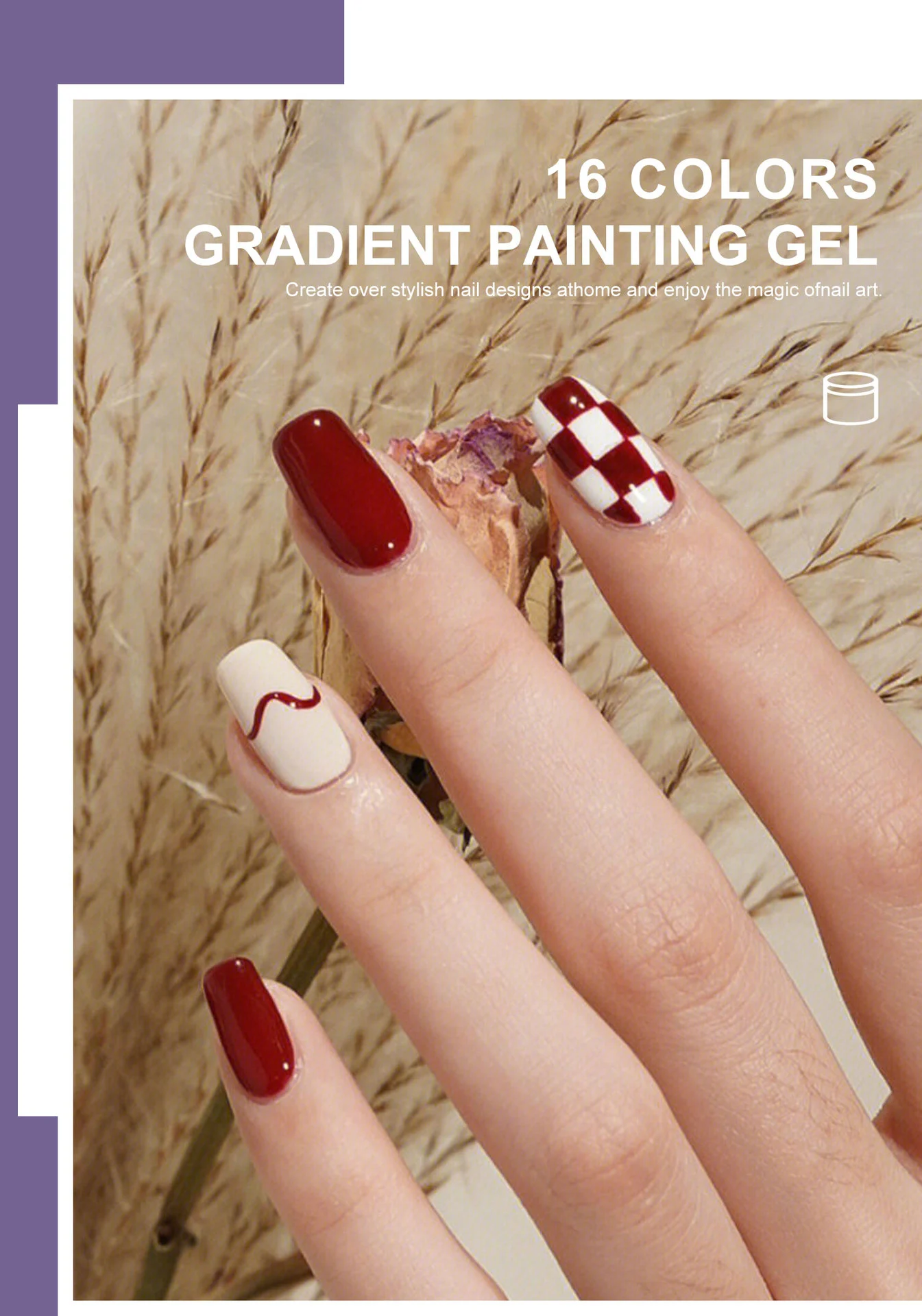 Gradient Painting Gel for Ombre Nail Art - Limegirl High Saturation Thick Patting UV Gel Polish 1 gradient painting gel ombre nail art spu948993878033 desc 1