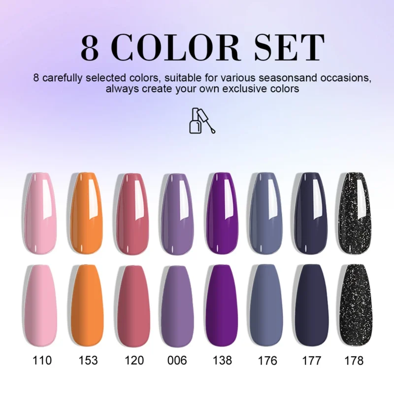 Halloween Nail Art Gel Polish Set Spu961572971536 3