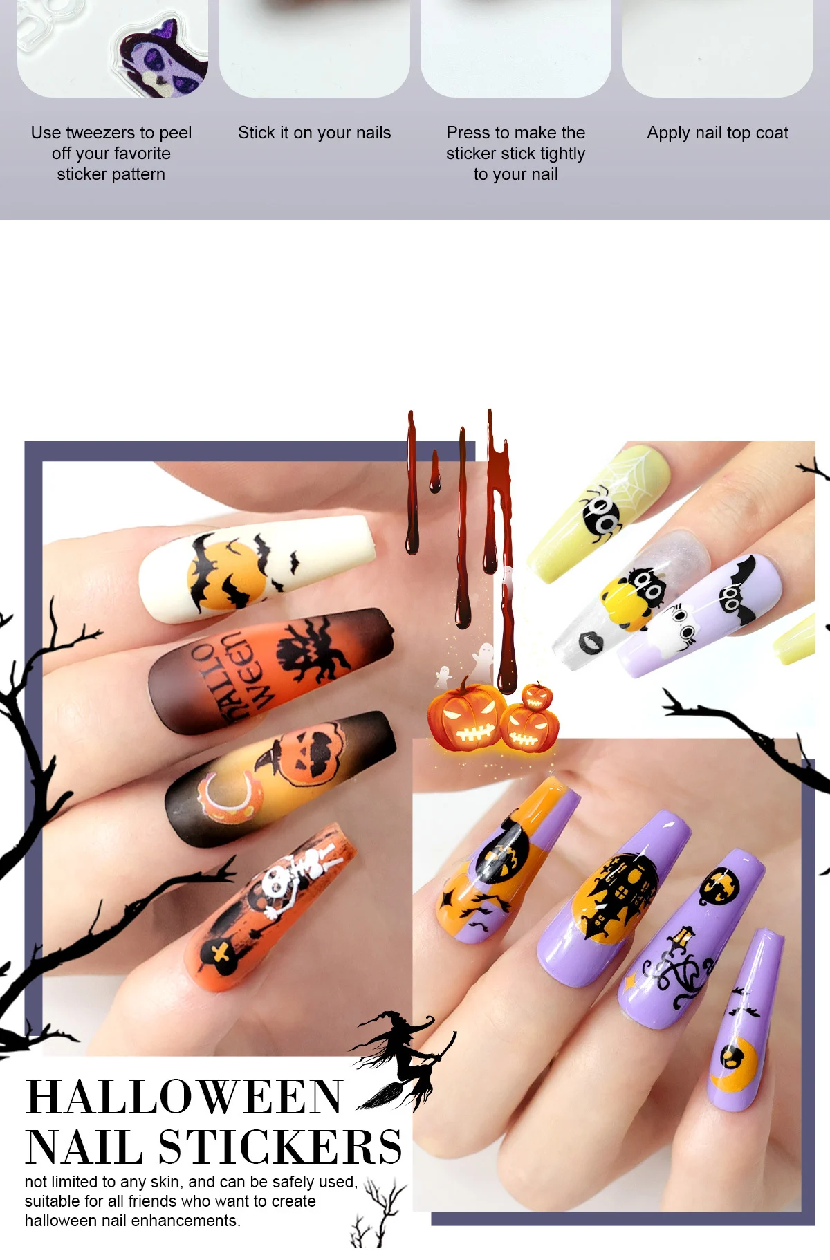 halloween nail art gel polish set spu961572971536 desc 3