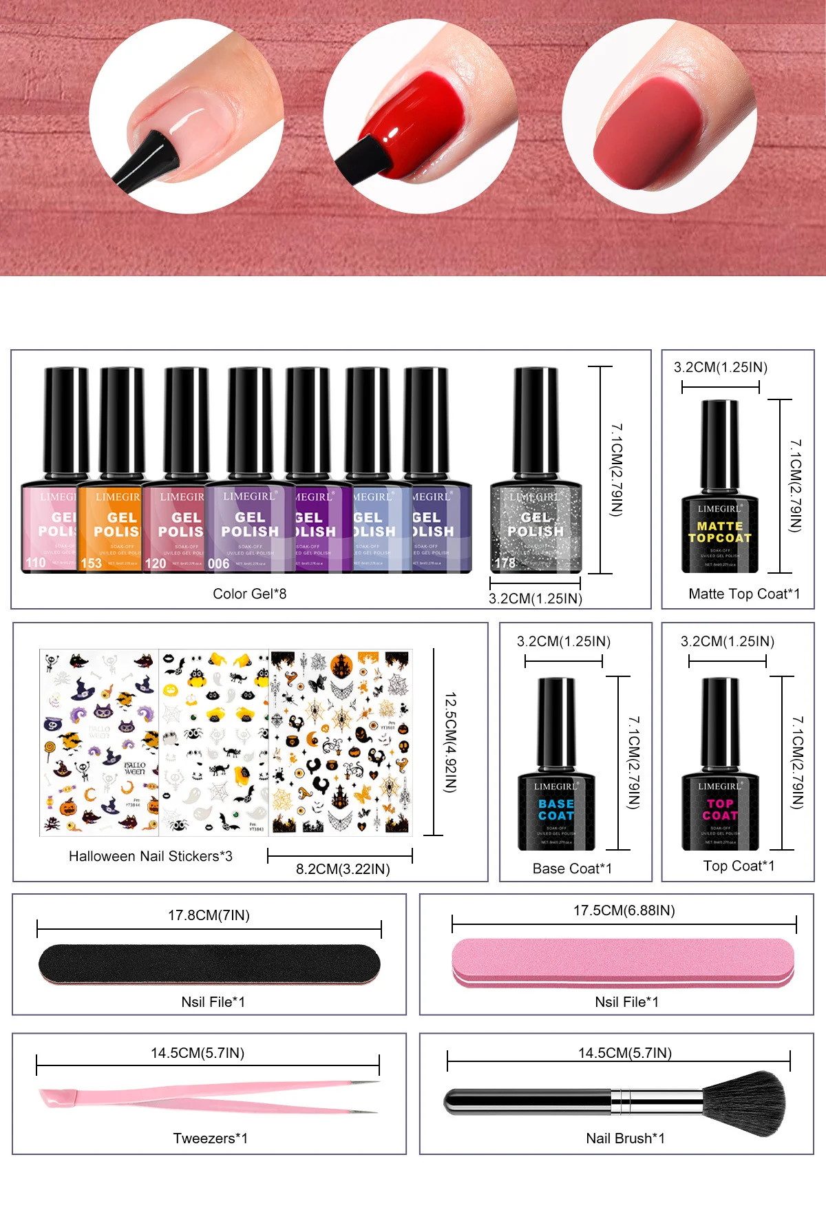 halloween nail art gel polish set spu961572971536 desc 6