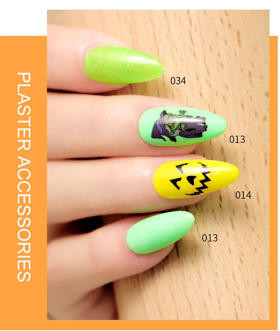 halloween nail art kit gel polish set spu729944692390 desc 10