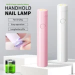 Handheld Nail Lamp UV LED Portable Mini Nail Dryer for Fast Curing Rechargeable