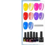 Ice Clear Glass Nail Polish Gel Dopamine Spu829394615509 5