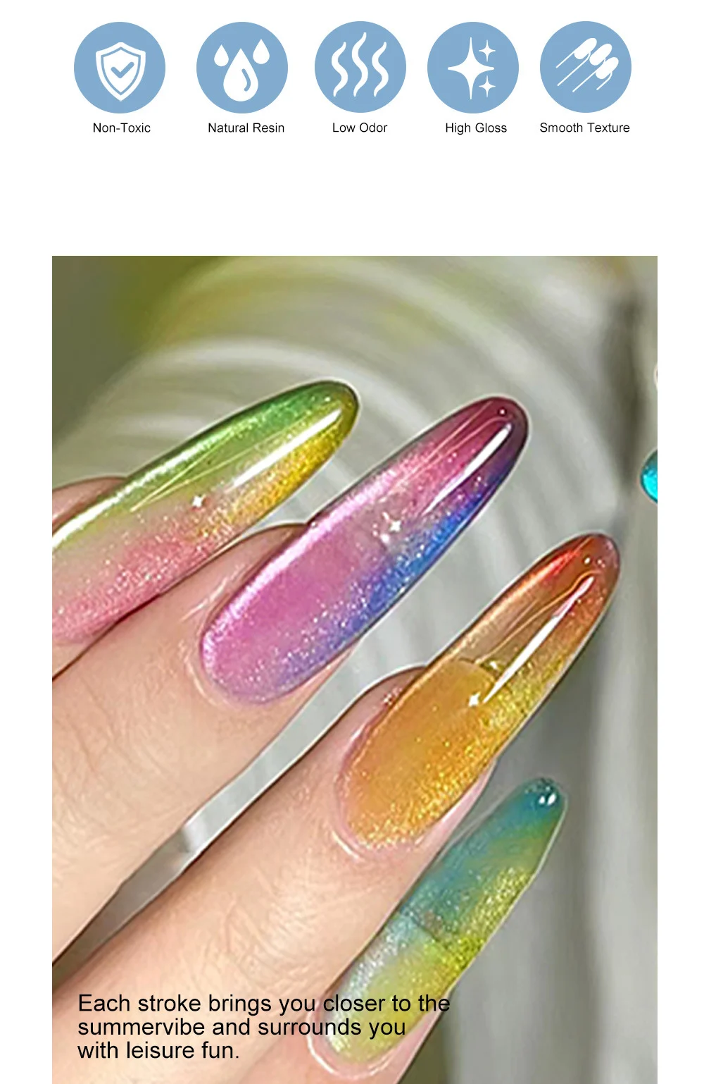 ice clear glass nail polish gel dopamine spu829394615509 desc 2