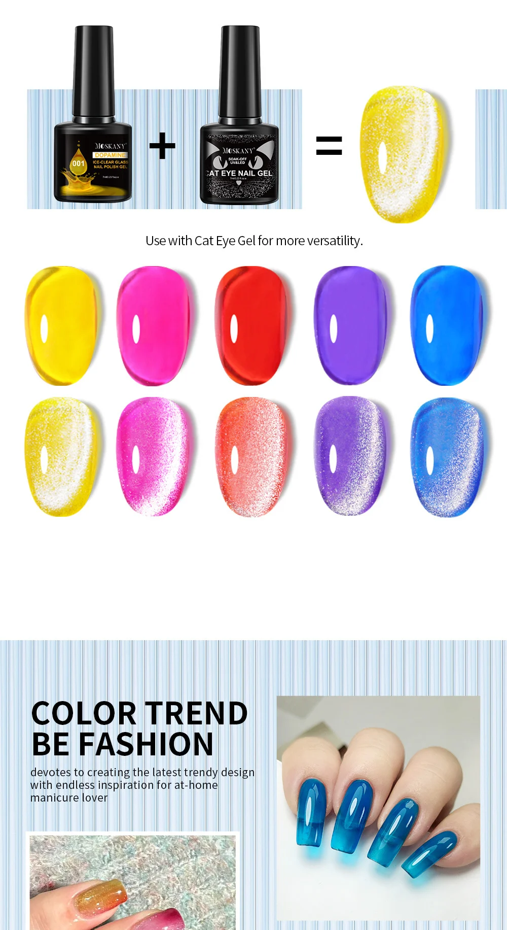 ice clear glass nail polish gel dopamine spu829394615509 desc 4