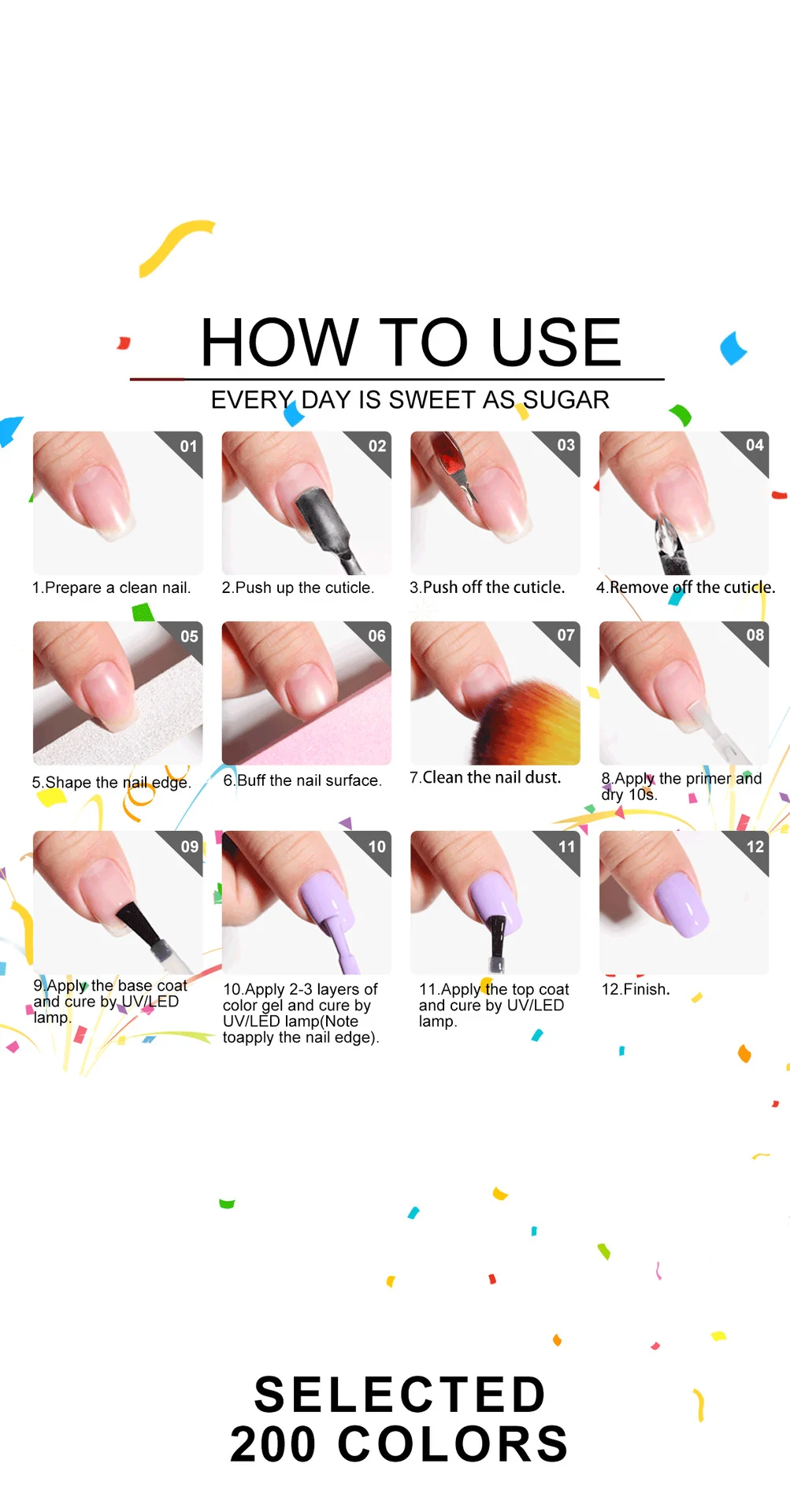 led nail lamp 54w uv gel kit spu846834283828 desc 7