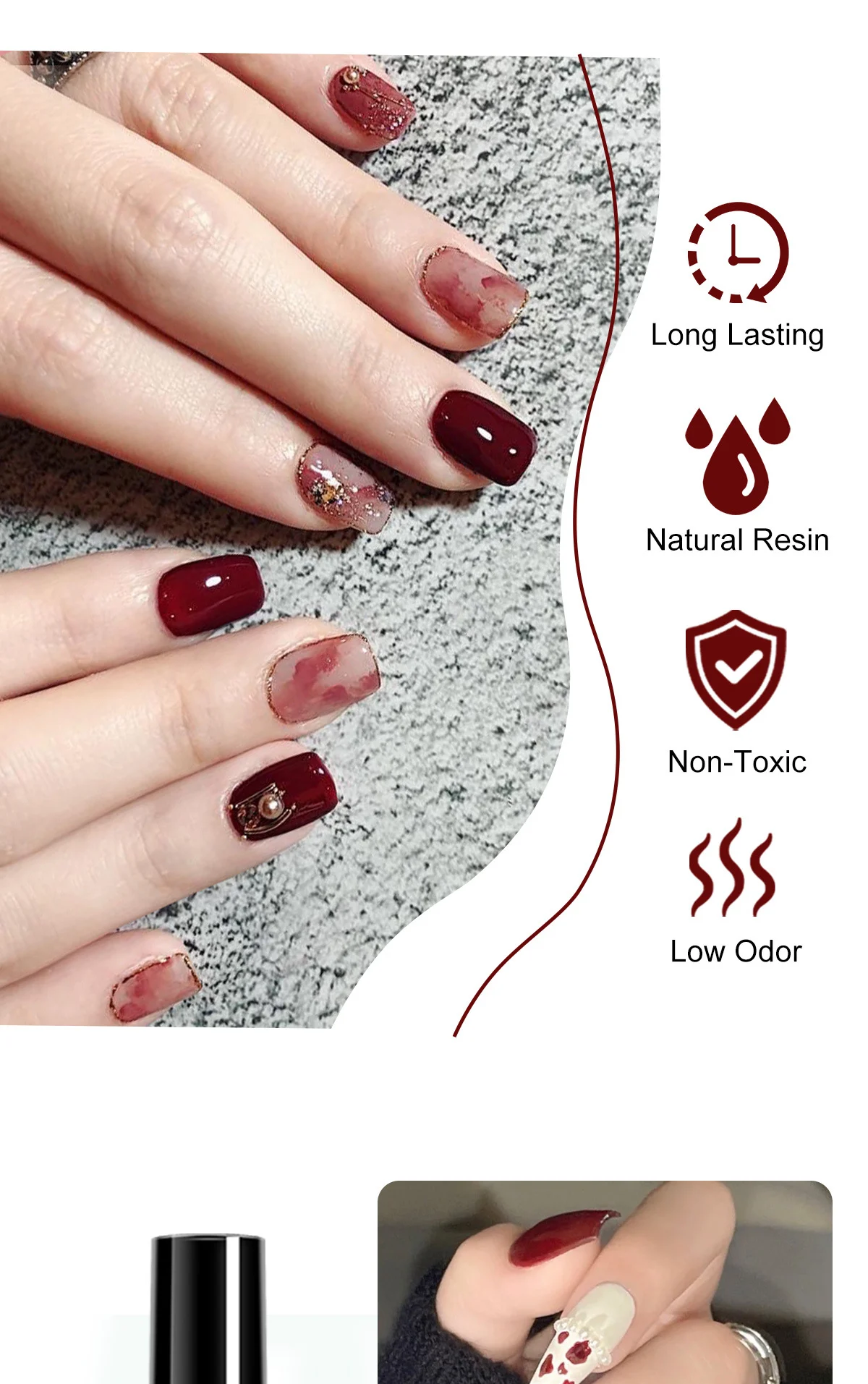 limegirl 12 color gel nail polish set macaron glitter kit spu998808659663 desc 4