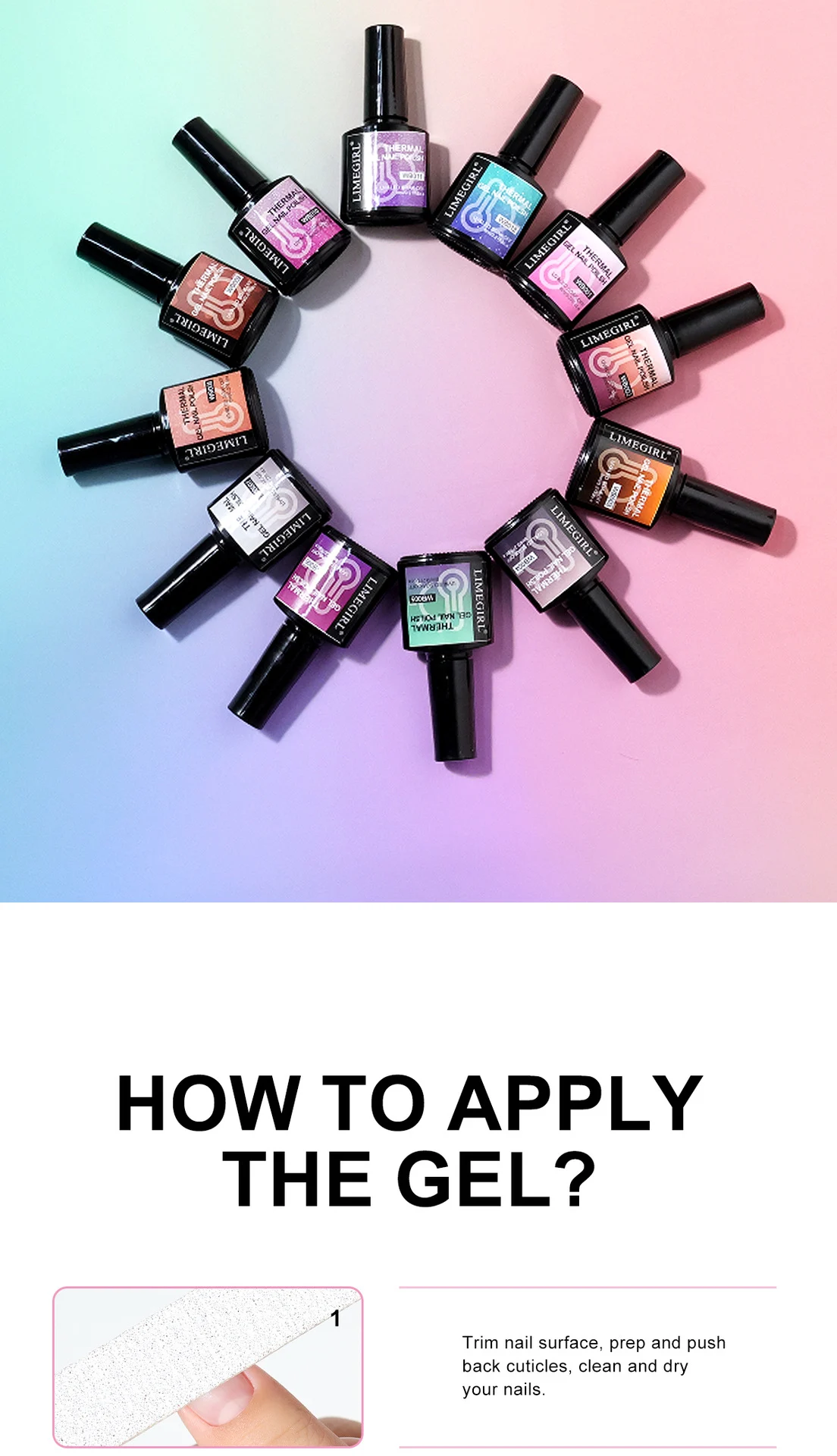 Limegirl 3D Nail Art Sculpting Gel - 5D Candy Modeling, Thermal Color Change & Spider Drawing UV LED Soak Off Manicure Paste 22 limegirl 3d nail art sculpting gel kit spu901469564410 desc 22