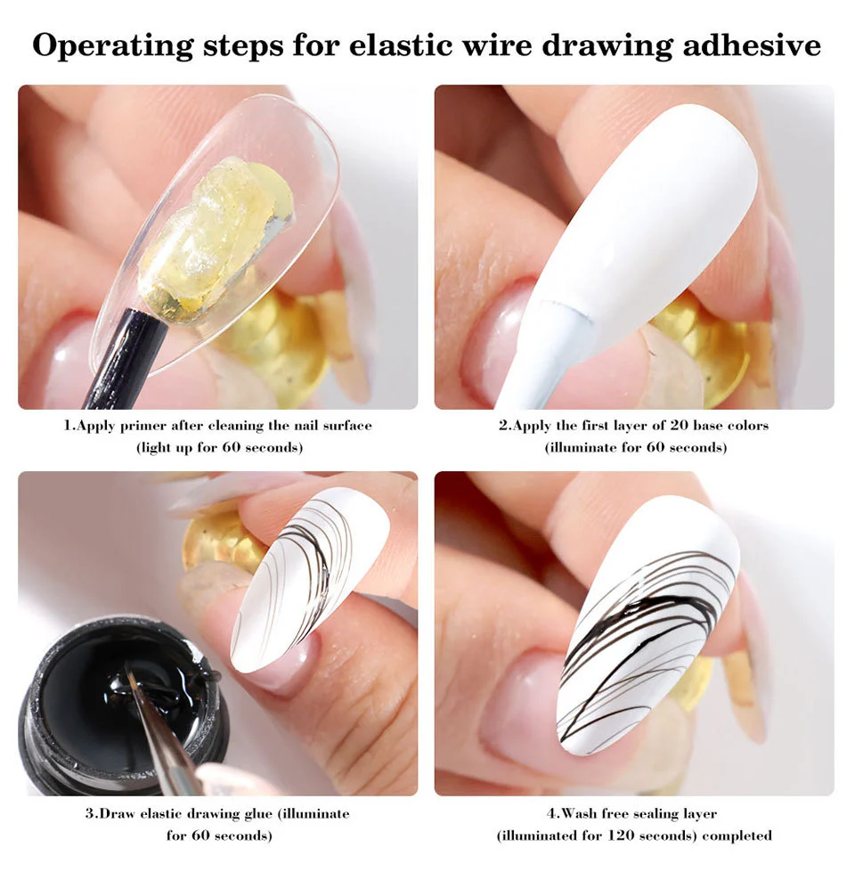 Limegirl 3D Nail Art Sculpting Gel - 5D Candy Modeling, Thermal Color Change & Spider Drawing UV LED Soak Off Manicure Paste 32 limegirl 3d nail art sculpting gel kit spu901469564410 desc 32