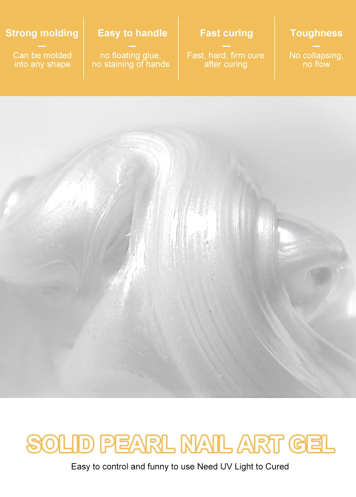 Limegirl 3D Nail Art Sculpting Gel - 5D Candy Modeling, Thermal Color Change & Spider Drawing UV LED Soak Off Manicure Paste 5 limegirl 3d nail art sculpting gel kit spu901469564410 desc 5