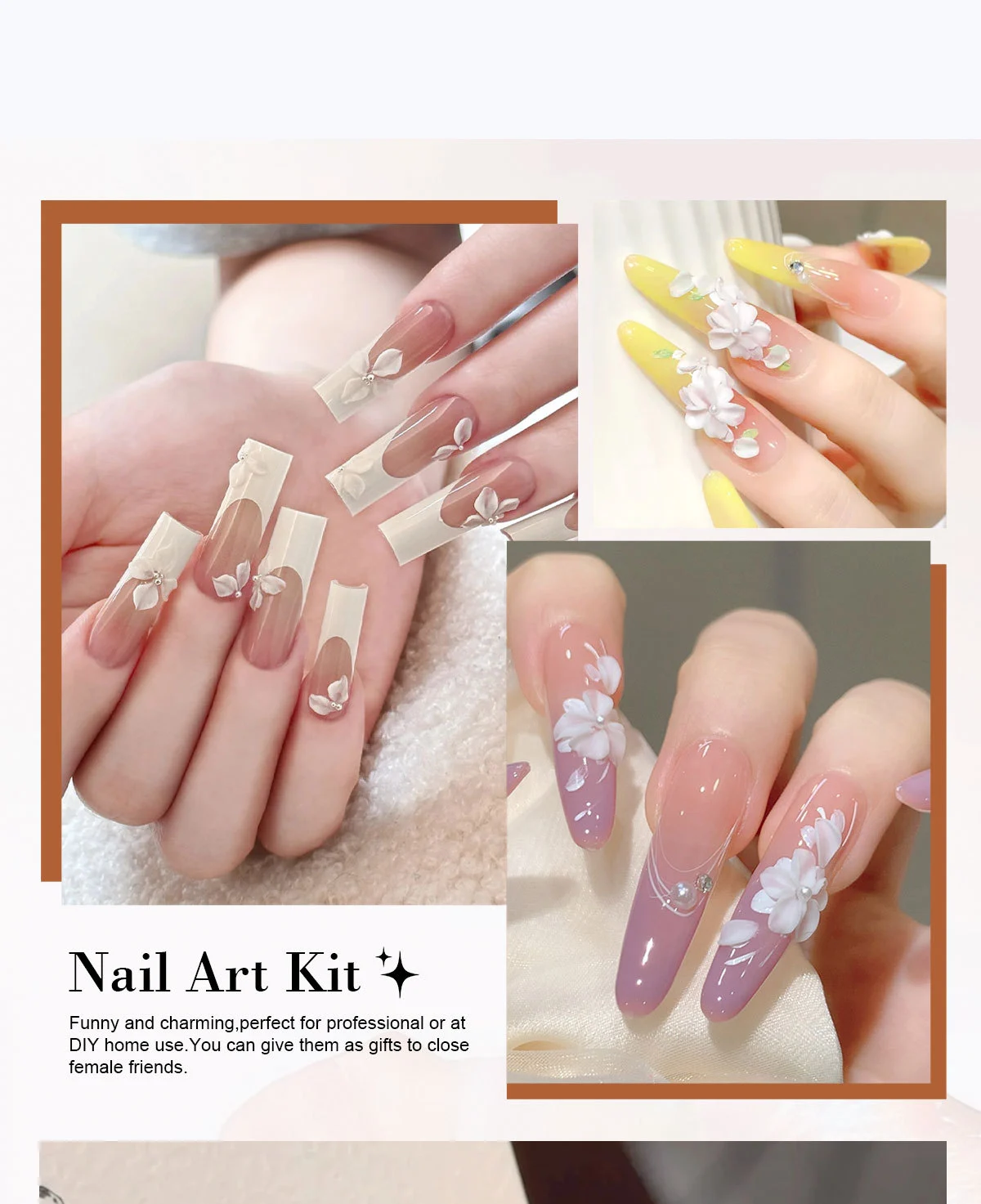 Limegirl 3D Nail Carving Gel Set Non-Stick Solid Modeling Clay for Embossed Art & DIY Sculpture 5 limegirl 3d nail carving gel kit spu1006964469852 desc 5