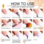 Limegirl 6 Colors Gel Nail Polish Set Spu846934774512 5