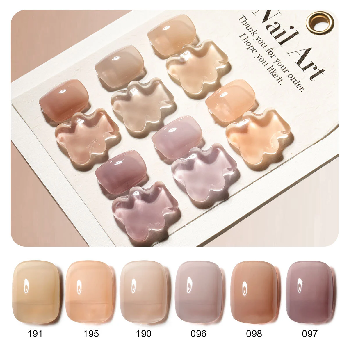 limegirl 6 colors gel nail polish set spu846934774512 desc 9