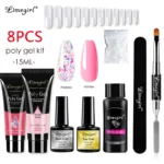 Limegirl 8pcs Poly Gel Nail Extension Kit Spu651943769829 4