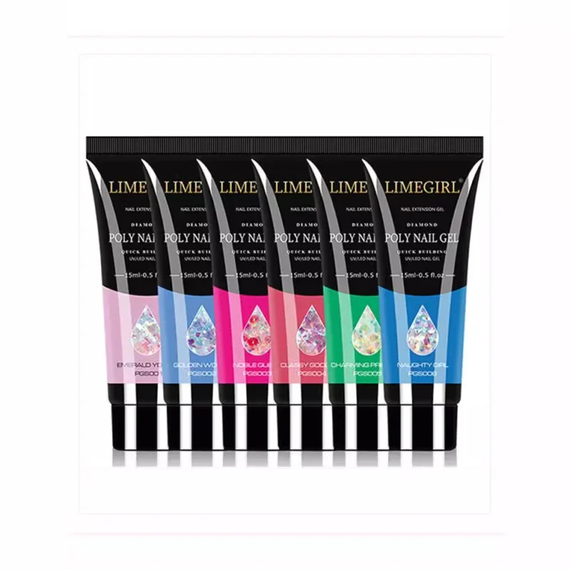 Limegirl 8pcs Poly Gel Nail Extension Kit Spu651943769829 6