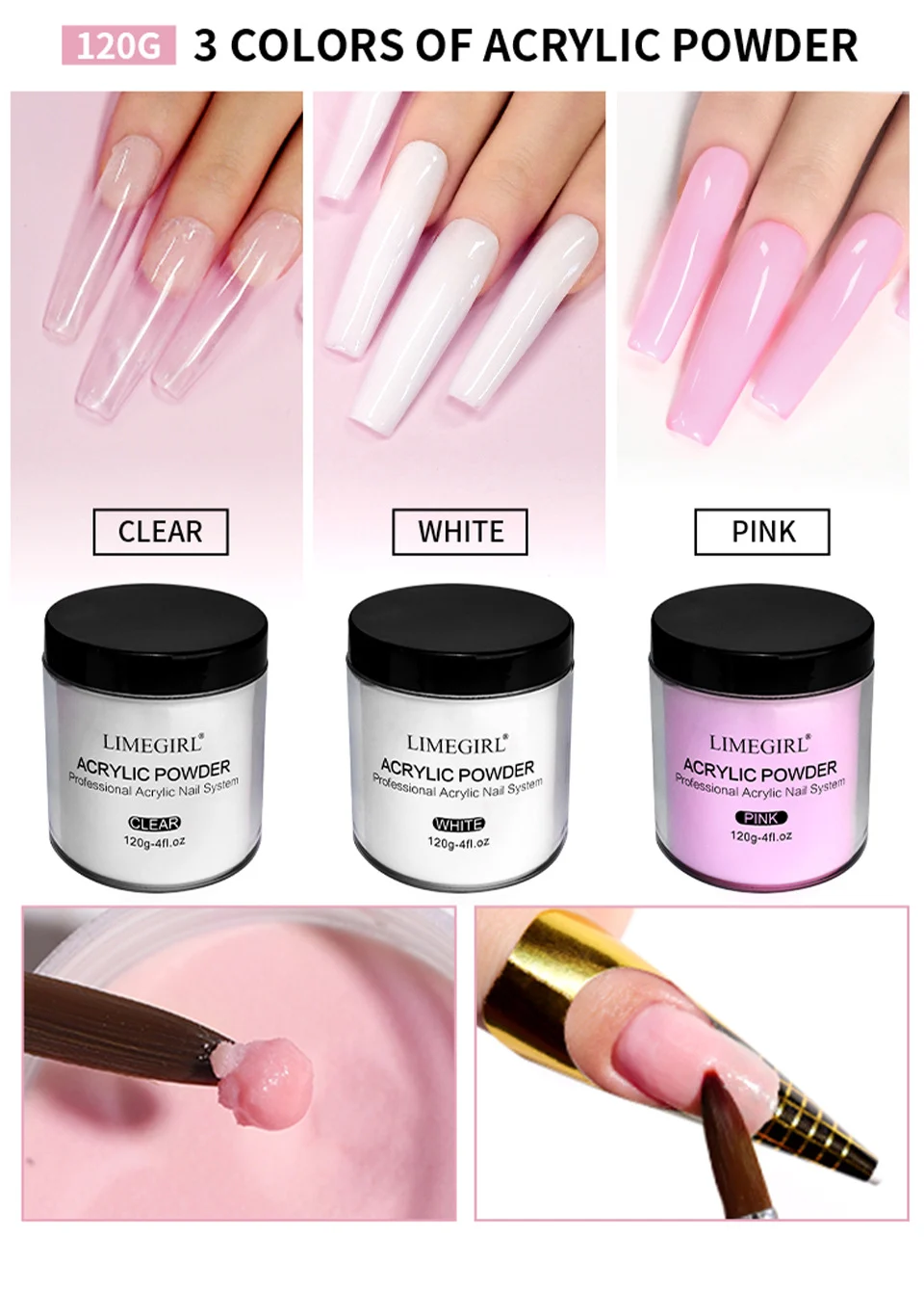 limegirl acrylic nail kit 120g spu895525791026 desc 11