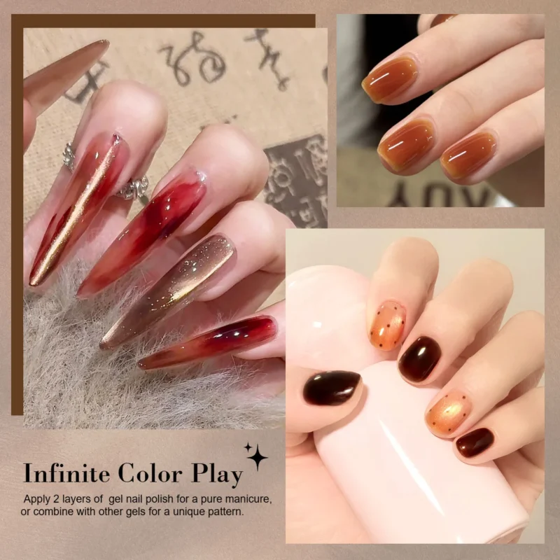 Limegirl Amber Gel Nail Polish Set Spu1010940848605 2