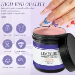Builder Nail Gel Limegirl 150g Hard Gel for Nail Extension and Strengthening Professional UV/LED Sculpting Gel
