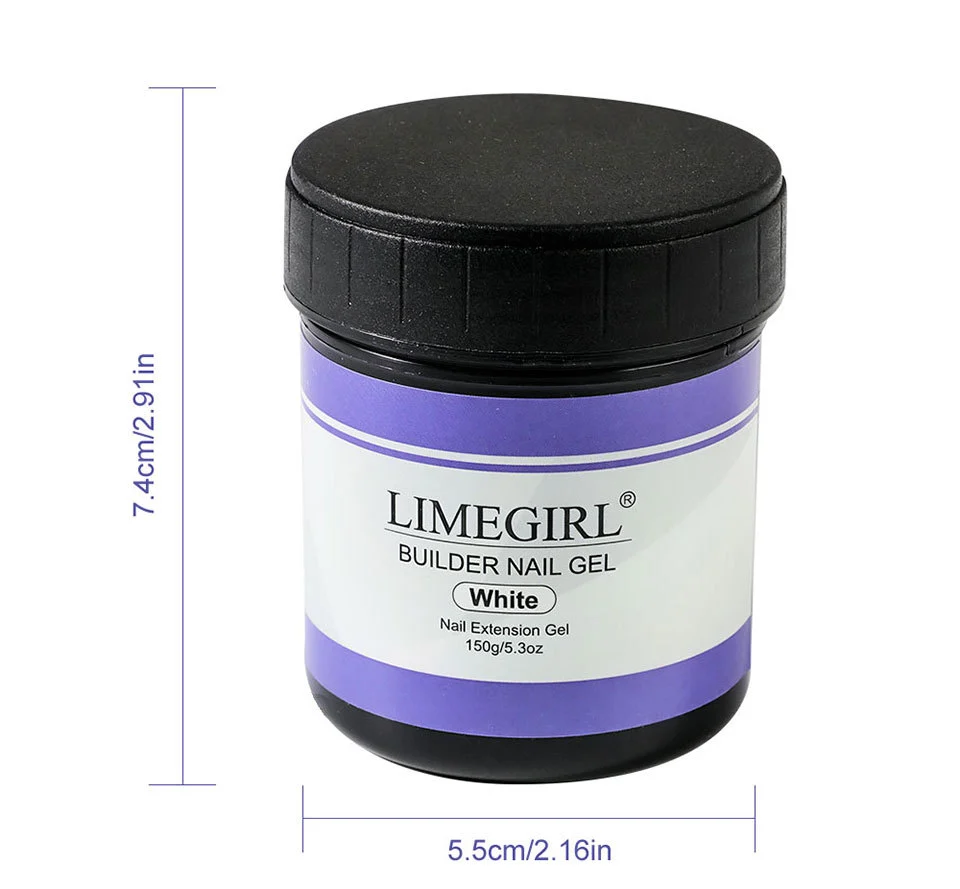 Builder Nail Gel Limegirl 150g Hard Gel for Nail Extension and Strengthening Professional UV/LED Sculpting Gel 9 limegirl builder nail gel 150g spu803720724898 desc 9
