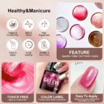 Limegirl Cat Eye Gel Nail Polish Gold Spar Spu979349452370 4