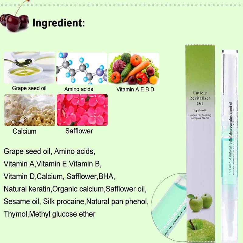 Cuticle Oil Pen Nail Revitalizer - Limegirl Fruit & Plant Extract Vitamin Enriched Nail Care Treatment for Hangnails & Dry Skin 9 limegirl cuticle oil pen nail revitalizer spu994884482609 desc 9