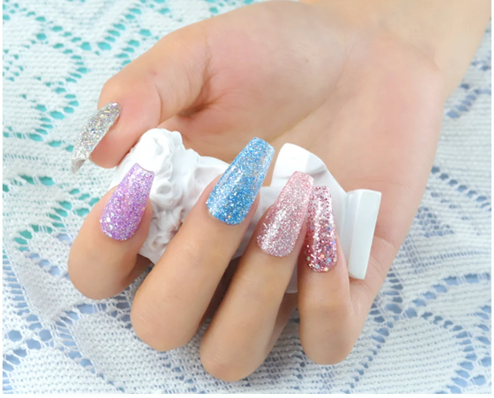 Dip Powder Nail Kit Limegirl Professional Manicure System with Glitter Powders and Liquid Set for DIY Home Salon 17 limegirl dip powder nail kit spu1008229783146 desc 17