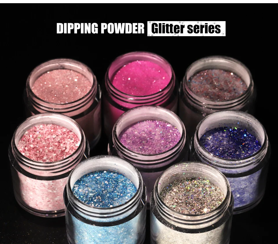 Dip Powder Nail Kit Limegirl Professional Manicure System with Glitter Powders and Liquid Set for DIY Home Salon 20 limegirl dip powder nail kit spu1008229783146 desc 20