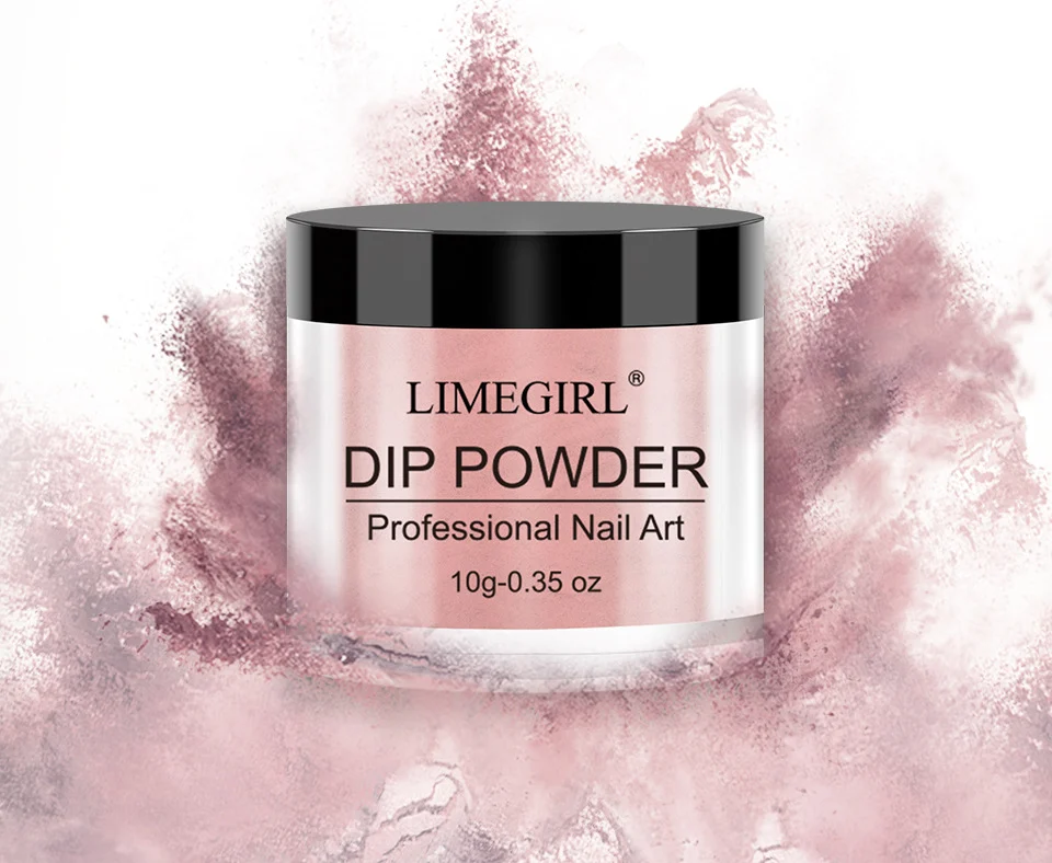 Dip Powder Nail Kit Limegirl Professional Manicure System with Glitter Powders and Liquid Set for DIY Home Salon 4 limegirl dip powder nail kit spu1008229783146 desc 4