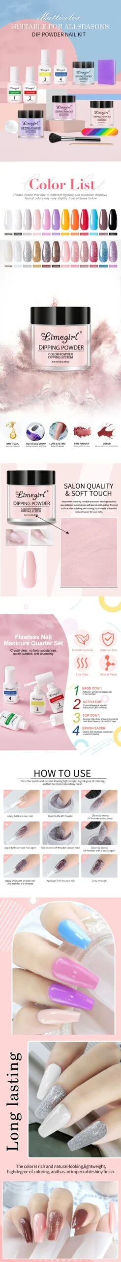 limegirl dip powder nail kit spu732330365171 desc 10 scaled