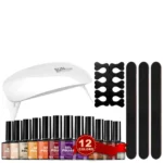 Limegirl Gel Nail Polish Kit 12 Colors Uv Lamp Spu912522460237 5