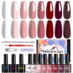 Limegirl Gel Nail Polish Kit 8 Colors Spu854502042122 2