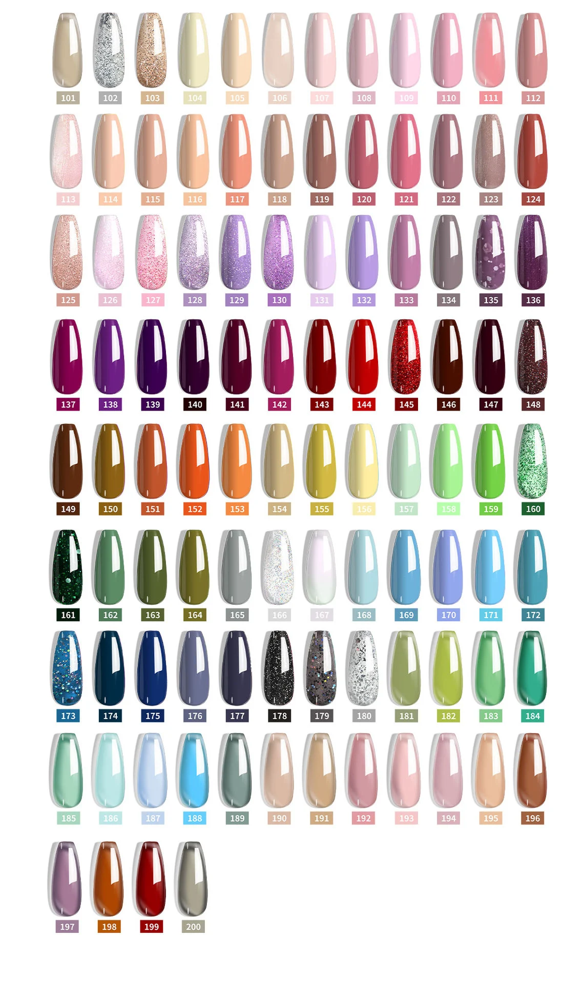 Gel Nail Polish Kit 8 Colors UV LED Soak Off Manicure Set with Base and Top Coat 11 limegirl gel nail polish kit 8 colors spu854502042122 desc 11