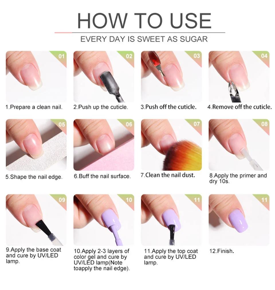 limegirl gel nail polish kit manicure set spu805529755207 desc 6