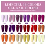 Limegirl Gel Nail Polish Kit Purple Brown Set Spu996856283752 3