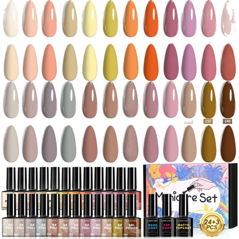 Limegirl Gel Nail Polish Kit Spu997748242909 6
