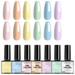 Limegirl Gel Nail Polish Nude Glitter Series Spu936824174501 6