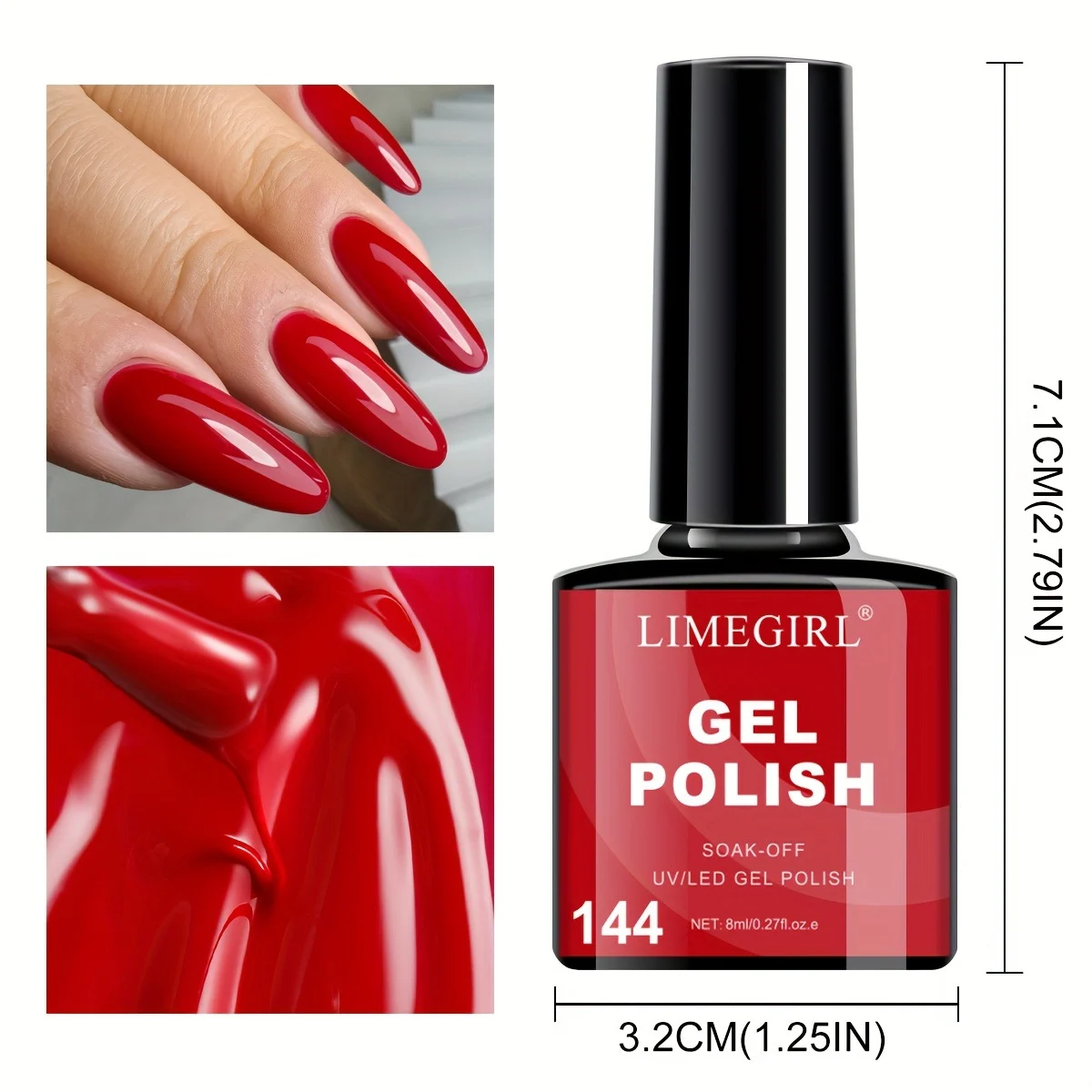 limegirl gel nail polish set 12 colors uv led soak off spu995908639801 desc 22