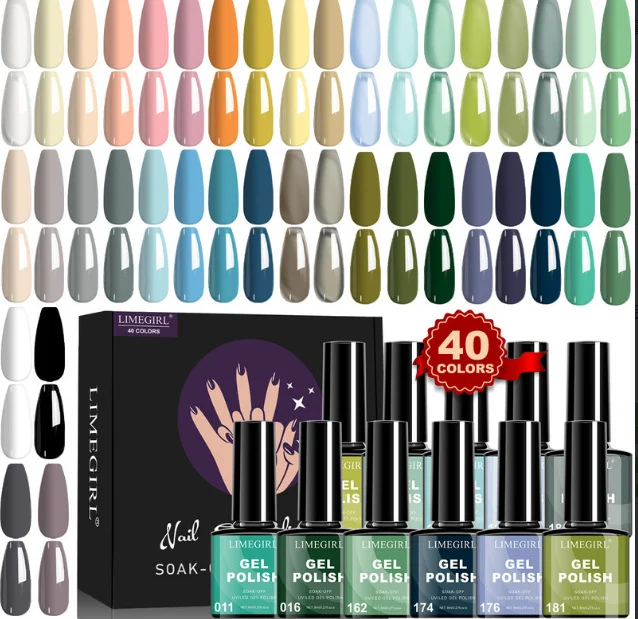 limegirl gel nail polish set 40 colors spu1000463293418 desc 5