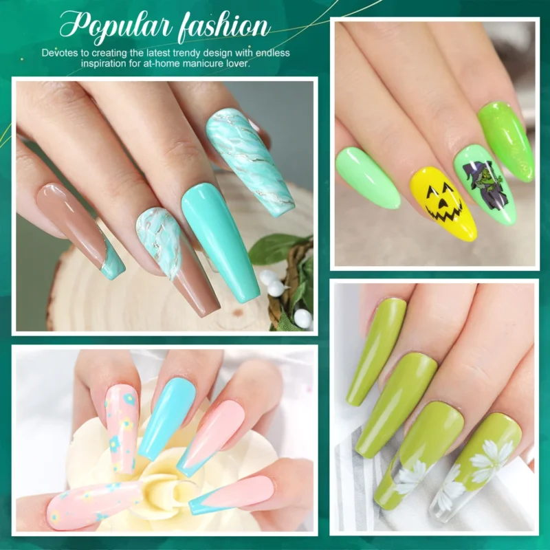 Limegirl Gel Nail Polish Set 7 Colors Spu895794342487 4