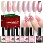 Limegirl Gel Nail Polish Set Cat Eye Christmas Soak Off Spu970292153263 5