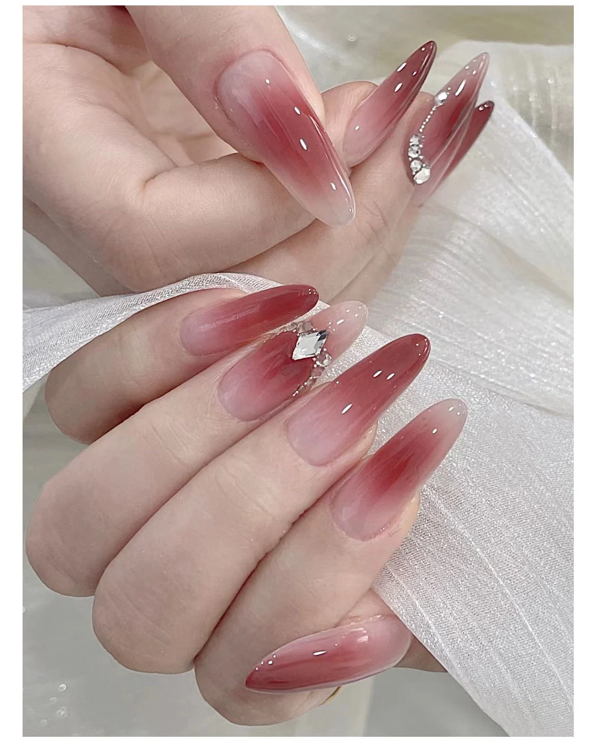 Gradient Painting Gel Set 9-Color Solid Nail Art Palette for Ombre and Aura Nails 11 limegirl gradient painting gel set spu920952868002 desc 11