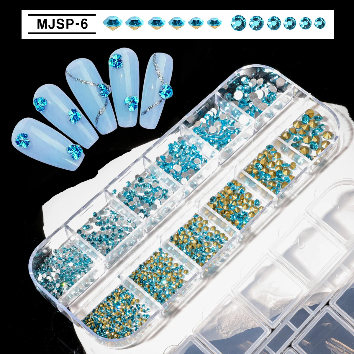 limegirl mixed nail art rhinestones resin gems spu891794738336 desc 10